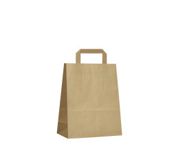 Papierová taška hnedá Krafter 22x10x28