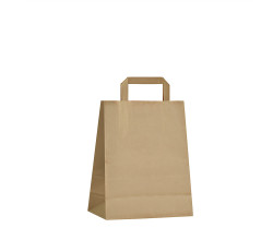 Papierová taška hnedá Krafter 22x10x28