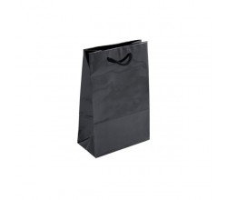 Darčeková taška čierna Milano 16x8x24