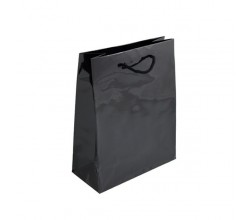 Darčeková taška čierna Milano 25x11x31
