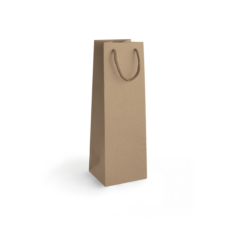 Taška na víno hnedá Pálava Natura 11x10x38