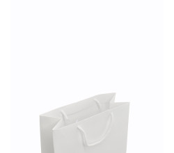 Papierová taška biela Monza Natura 25x11x35