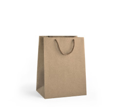 Papierová taška hnedá Monza...