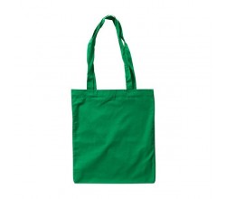 Bavlnená taška zelená 140 gr - 38x42 cm
