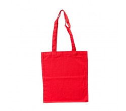 Bavlnená taška červená 140 gr - 38x42 cm