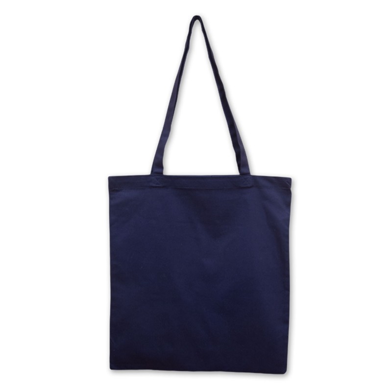 Bavlnená taška modrá 210 gr - 38x42 cm