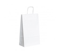 Papierová taška biela ExtraTWIST 22x10x35