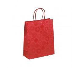 Červená taška Piccadilly 25x11x31
