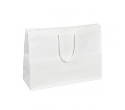 Papierová taška biela Siena 34x12x25