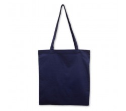 Bavlnená taška modrá 135 gr - 38x42 cm
