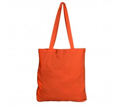 Bavlnená taška oranžová 135 gr - 38x42 cm