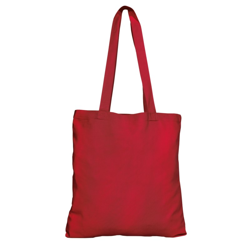 Bavlnená taška červená 135 gr - 38x42 cm