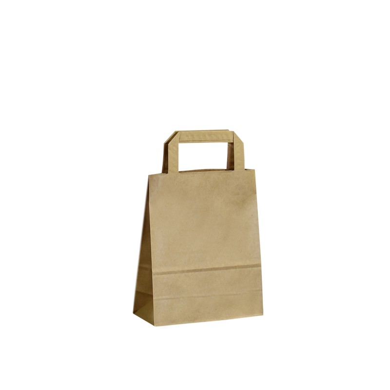 Papierová taška hnedá Topcraft 18x8x22 Papierová taška hnedá Topcraft 18x8x22