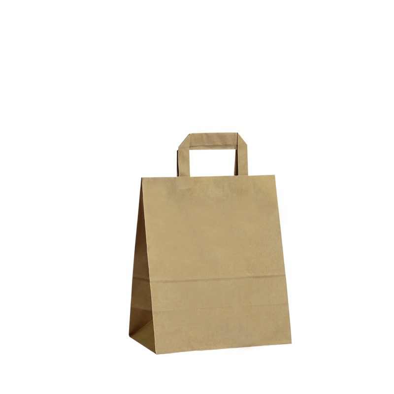 Papierová taška hnedá Krafter 22x11x25