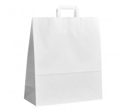 Papierová taška biela ExtraKRAFT 40x16x45