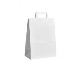 Papierová taška biela Topcraft 26x14x32