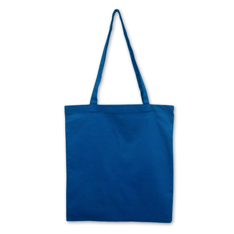 Bavlnená taška modrá Royal 135 gr - 38x42 cm