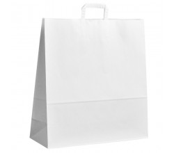 Papierová taška biela ExtraKRAFT 45x17x48