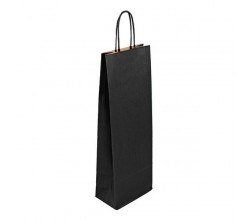 Taška na víno čierna Mosela 14x8x39