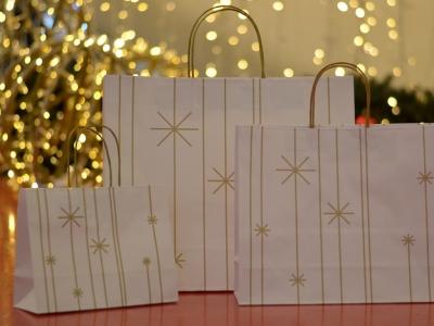 Papierové vianočné tašky podľa farieb priamo z e-shopu